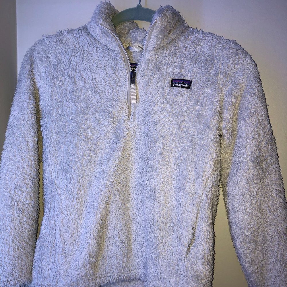 Patagonia Grey Quarter-Zip Size Kids L